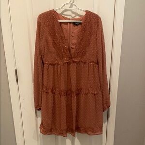 Lulu’s Women's Dusty Rose Dress